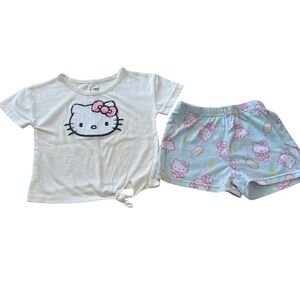 Hello Kitty Shorts Set Size 24 months